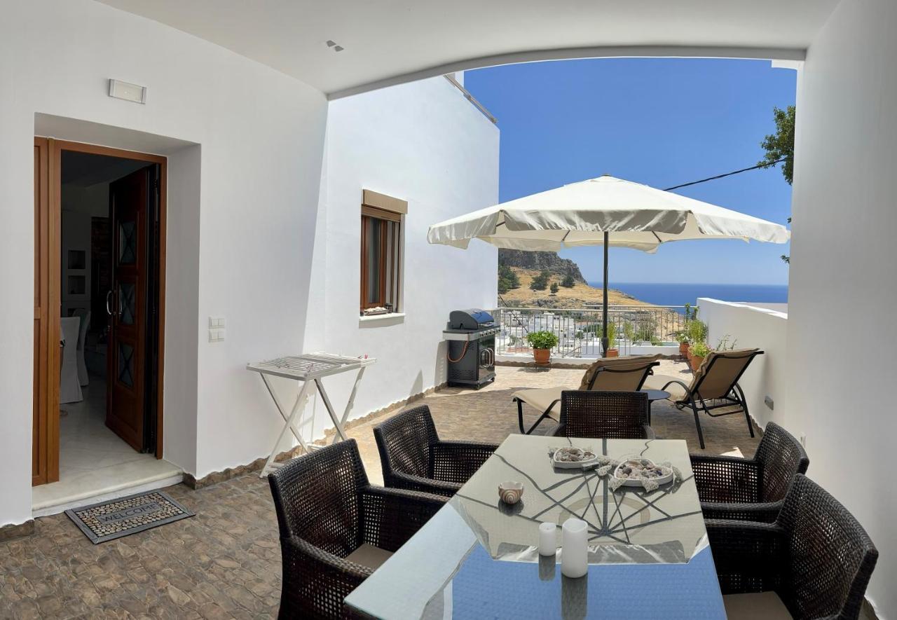 Lindos Anatoli Luxury Villa Esterno foto