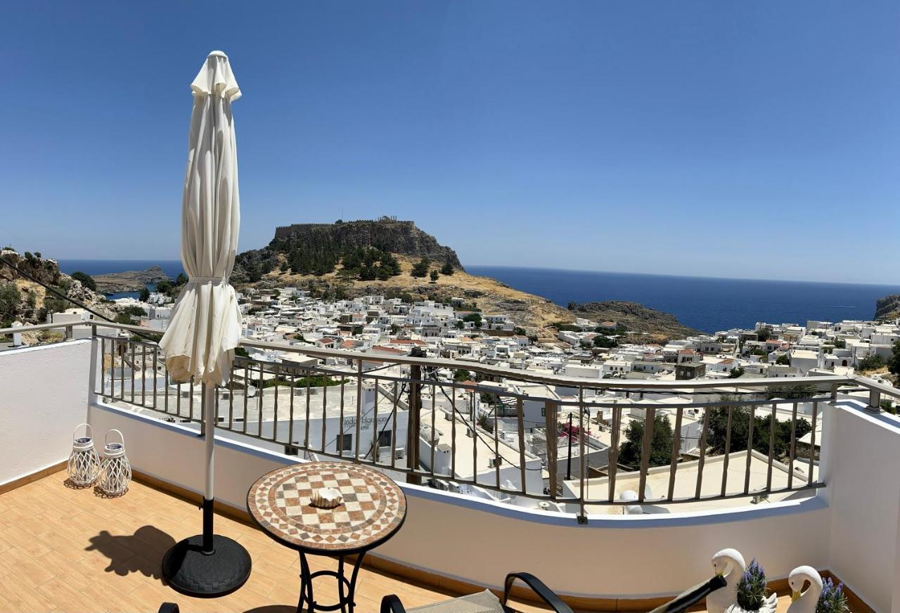 Lindos Anatoli Luxury Villa Esterno foto